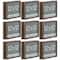 9 Packs: 2 ct. (18 total) Gray Fundamentals 12" x 12" Shadow Box by Studio Décor®